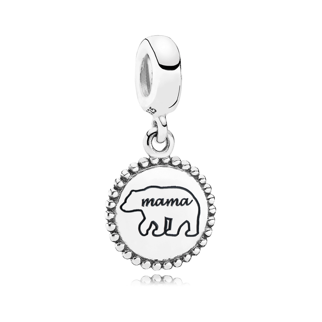 Mama Bear Dangle Charm